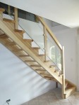 10-23 Escalier 1/4 tournant rampe en verre