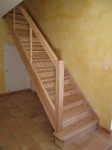 11-08 Escalier droit et rampe cable inox